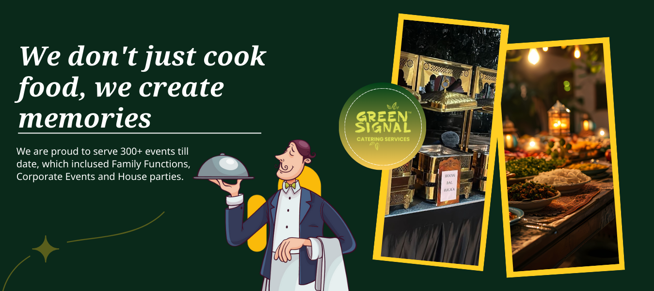 greensignal catering banner